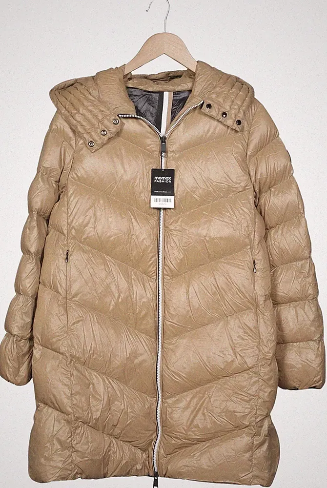 BOSS by Hugo Boss Mantel Damen Jacke Parka Gr. 38 Daunen Beige #2h2bj19