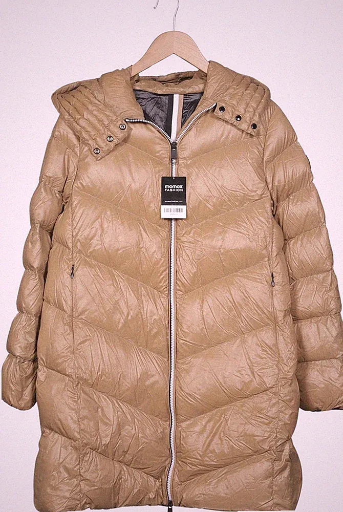 BOSS by Hugo Boss Mantel Damen Jacke Parka Gr. EU 38 Daunen Beige #2h2bj19