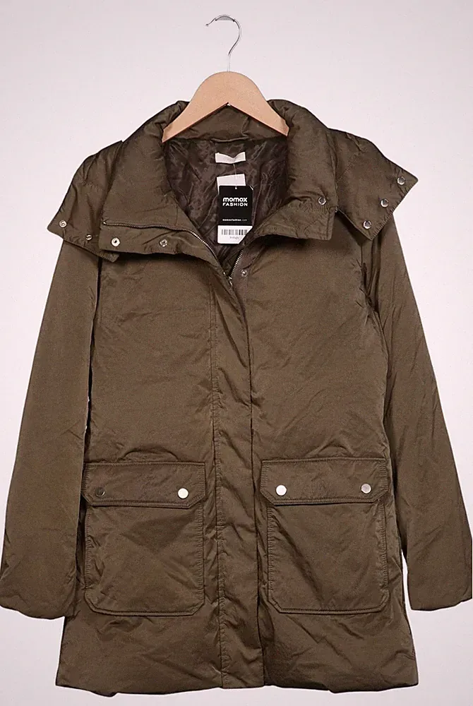 Boss Orange Mantel Damen Jacke Parka Gr. EU 36 Daunen Grün #8n8ajlv