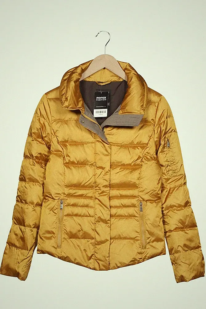 BRAX Jacke Damen Anorak Jacket Kurzmantel Gr. EU 36 Daunen Gelb #hwxqfog