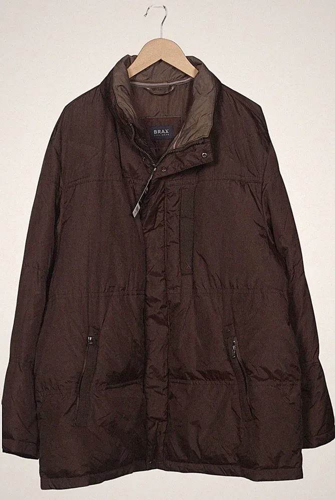 BRAX Jacke Herren Anorak Jacket Kurzmantel Gr. EU 32 Daunen Braun #0jqog8d