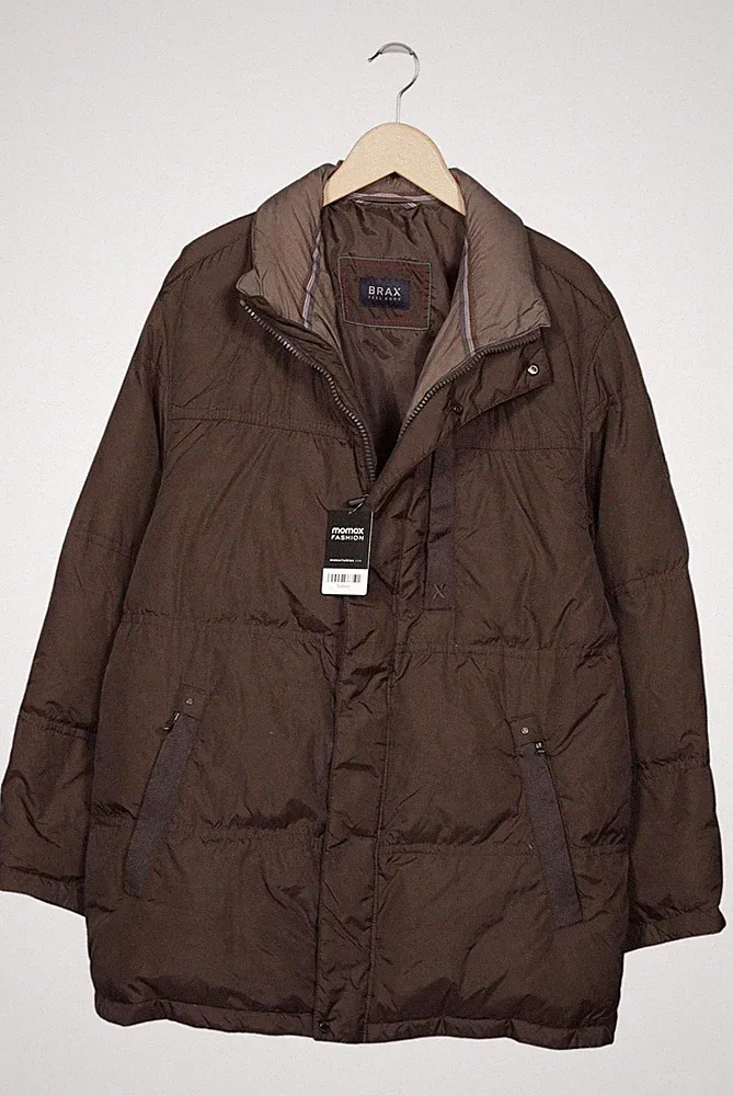 BRAX Jacke Herren Anorak Jacket Kurzmantel Gr. EU 54 Daunen Braun #5s5tvnc