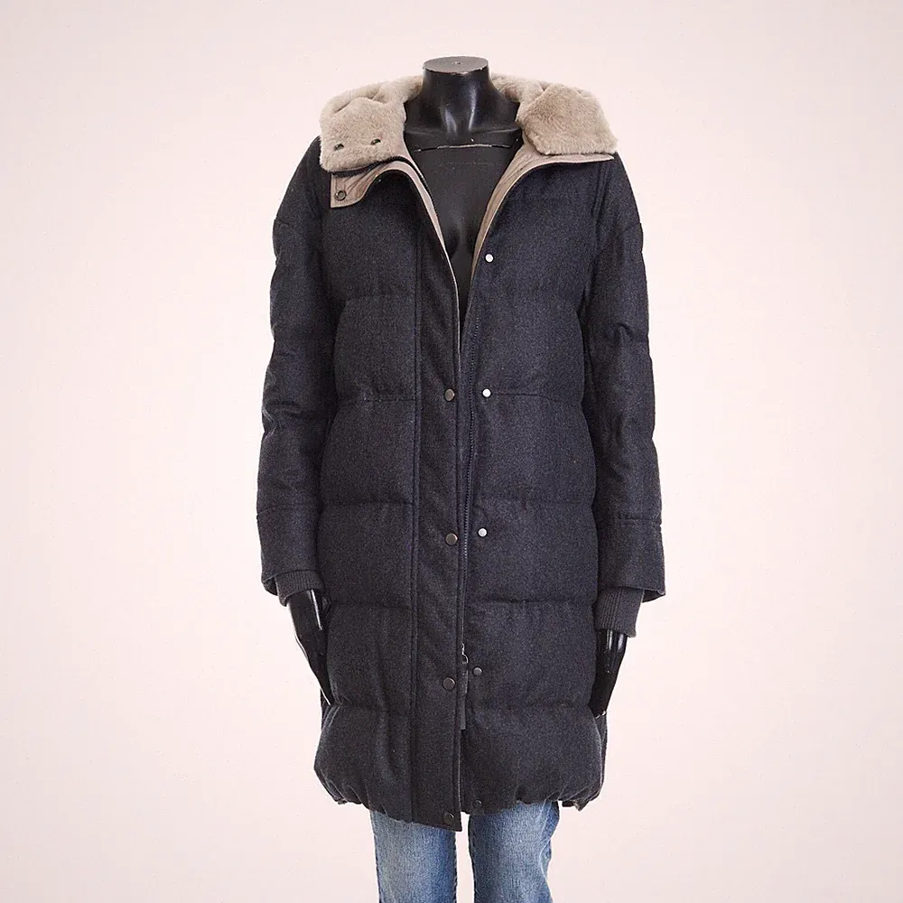 Flanell Daunenparka