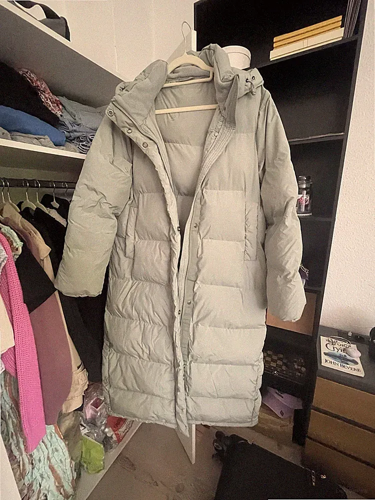 C&A Pufferjacke S Winterjacke Mantel lang 1A Wie Neu!