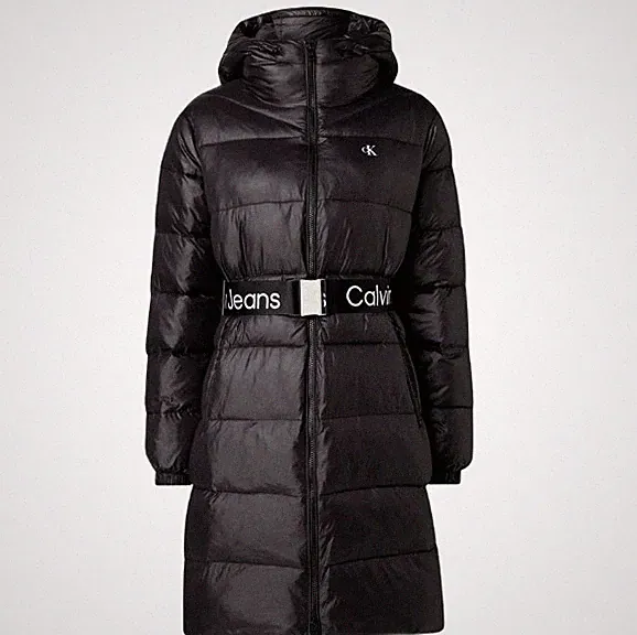 CALVIN KLEIN Damen Daunenmantel Winterjacke Steppmantel Coat schwarz Gr XXL NEU