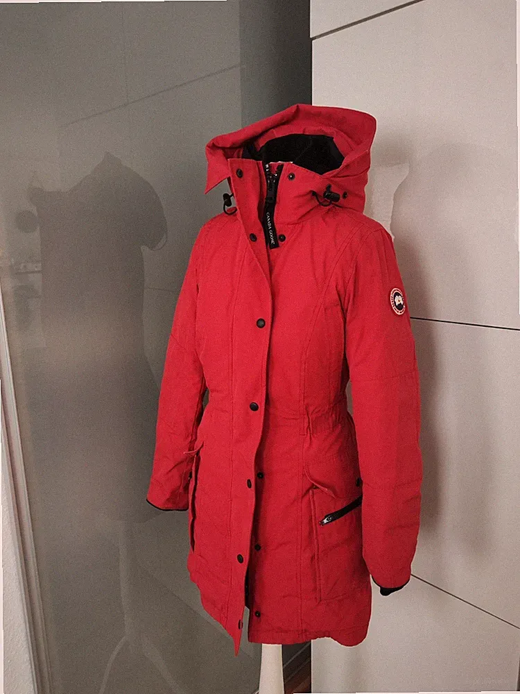 Canada Goose Daunenjacke Parka rot XS/34