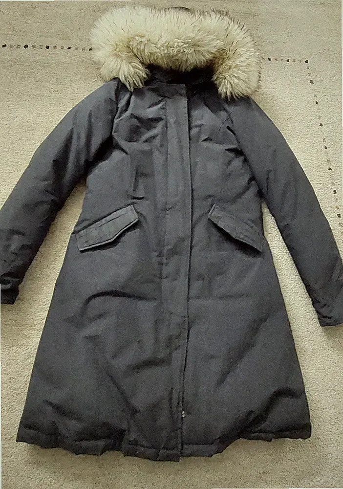 CANADIAN Daunenjacke Daunenmantel Gr. M/L Dunkelblau Guter Zustand!