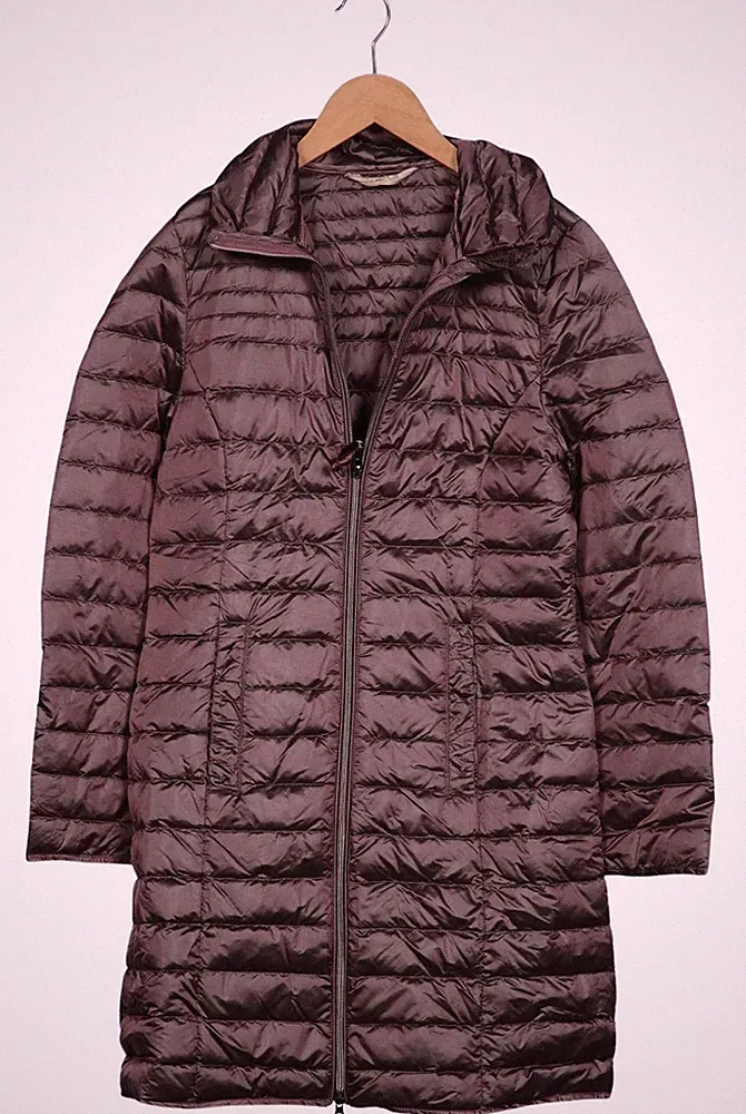 Cartoon Mantel Damen Jacke Parka Gr. EU 38 Daunen Lila #zr245e3