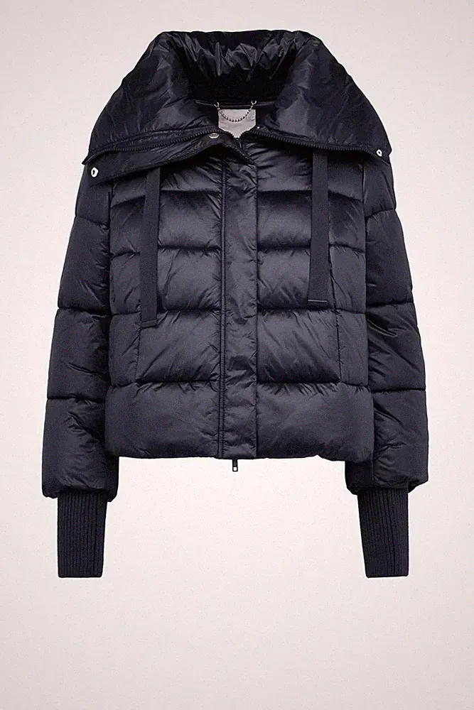 CENSURED JWC634 DHH5 Daunenjacke glänzend blau, Over Neck, Zip VISLON - 58cm