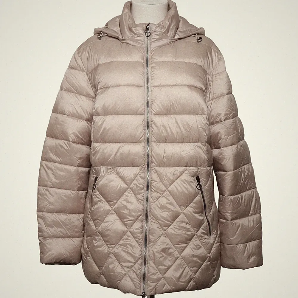 Centigrade, Daunenmantel, Damen, Größe: 46, Beige, Sonstiges #XD8