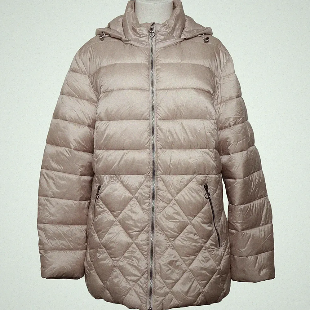 Centigrade, Daunenmantel, Damen, Größe: 46, Beige, Sonstiges #XD8