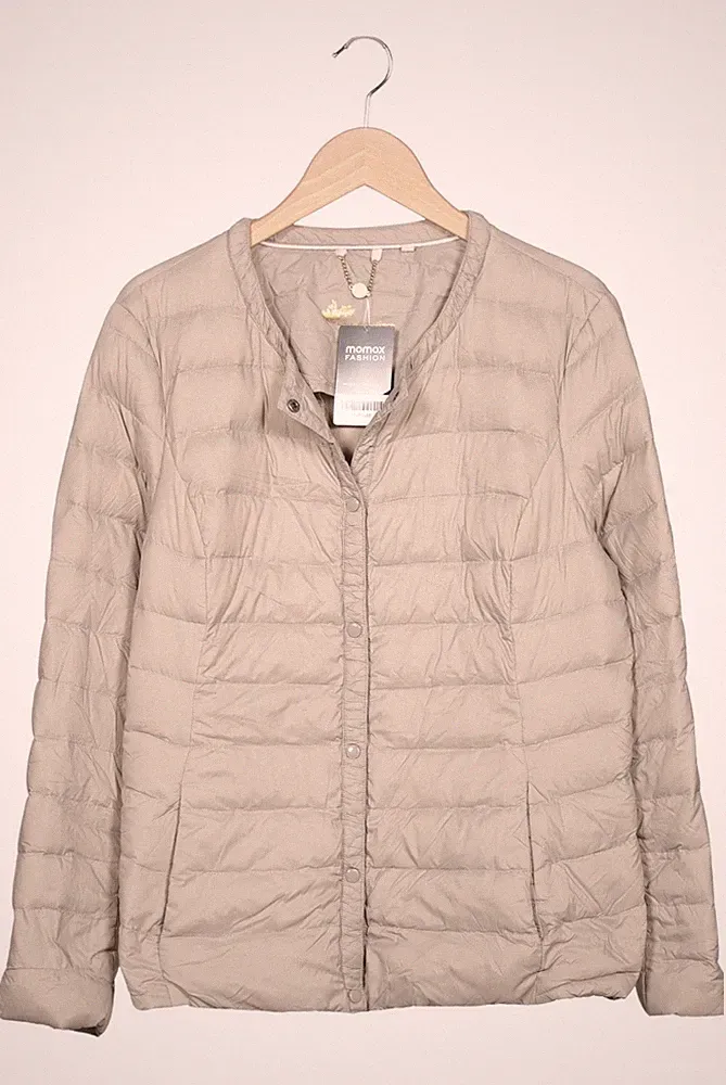 Christian Berg Jacke Damen Anorak Jacket Kurzmantel Gr. 44 Daunen Beige #5o71u6f