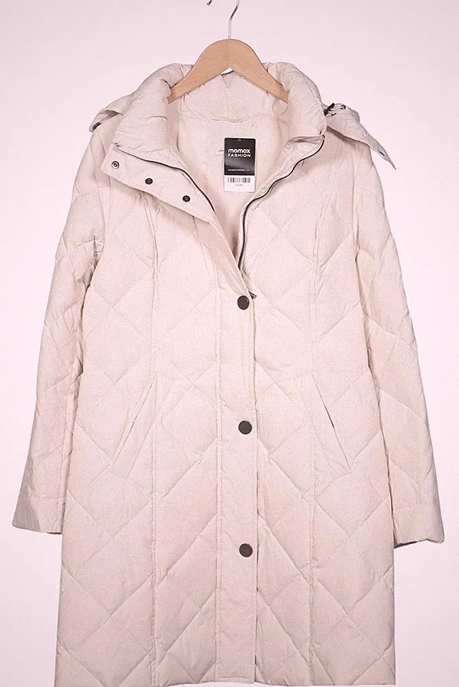 Christian Berg Mantel Damen Jacke Parka Gr. EU 40 Daunen Cremeweiß #1oelfj2