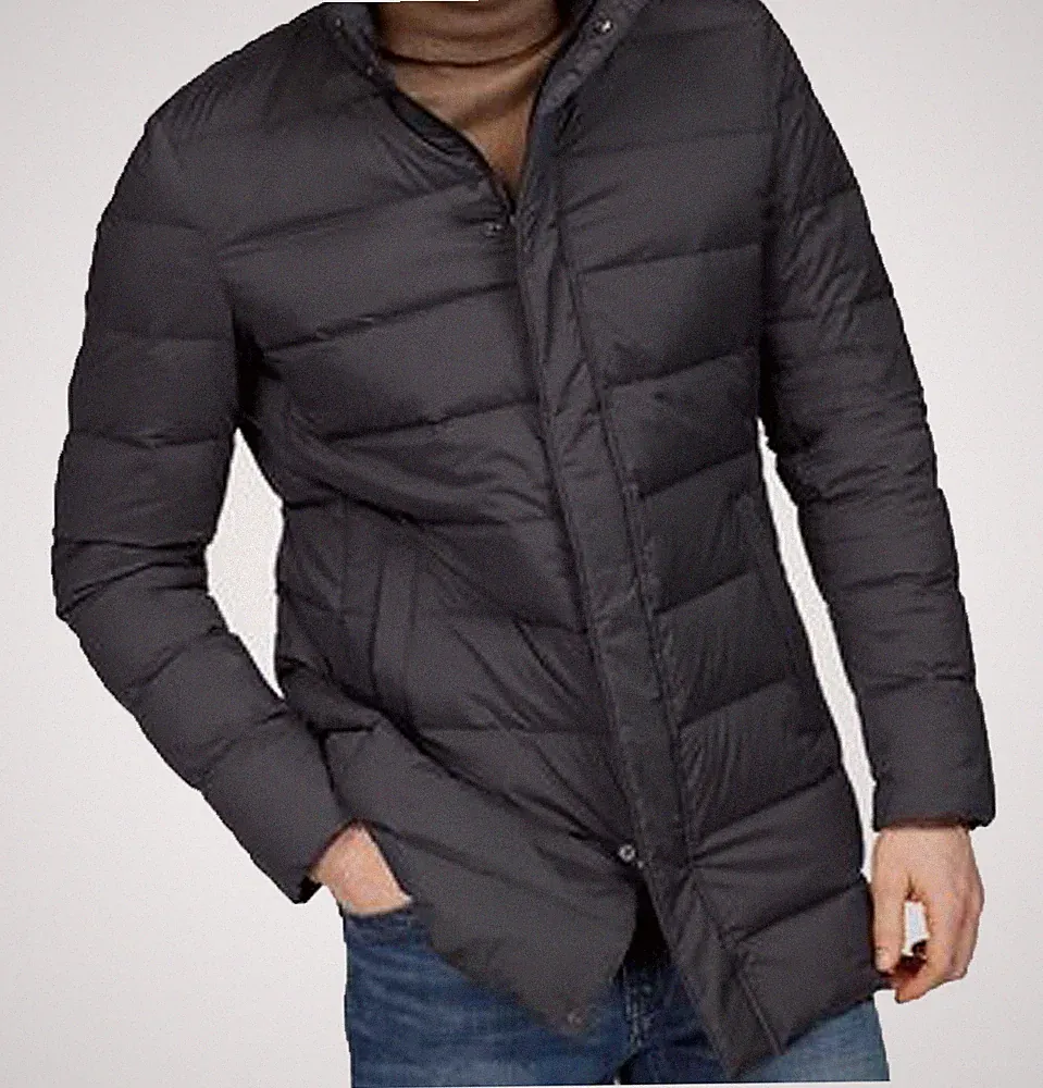 CLASS INTERNATIONAL HERREN DAUNENJACKE STEPPJACKE KURZMANTEL SCHWARZ GR.44 *NEU*