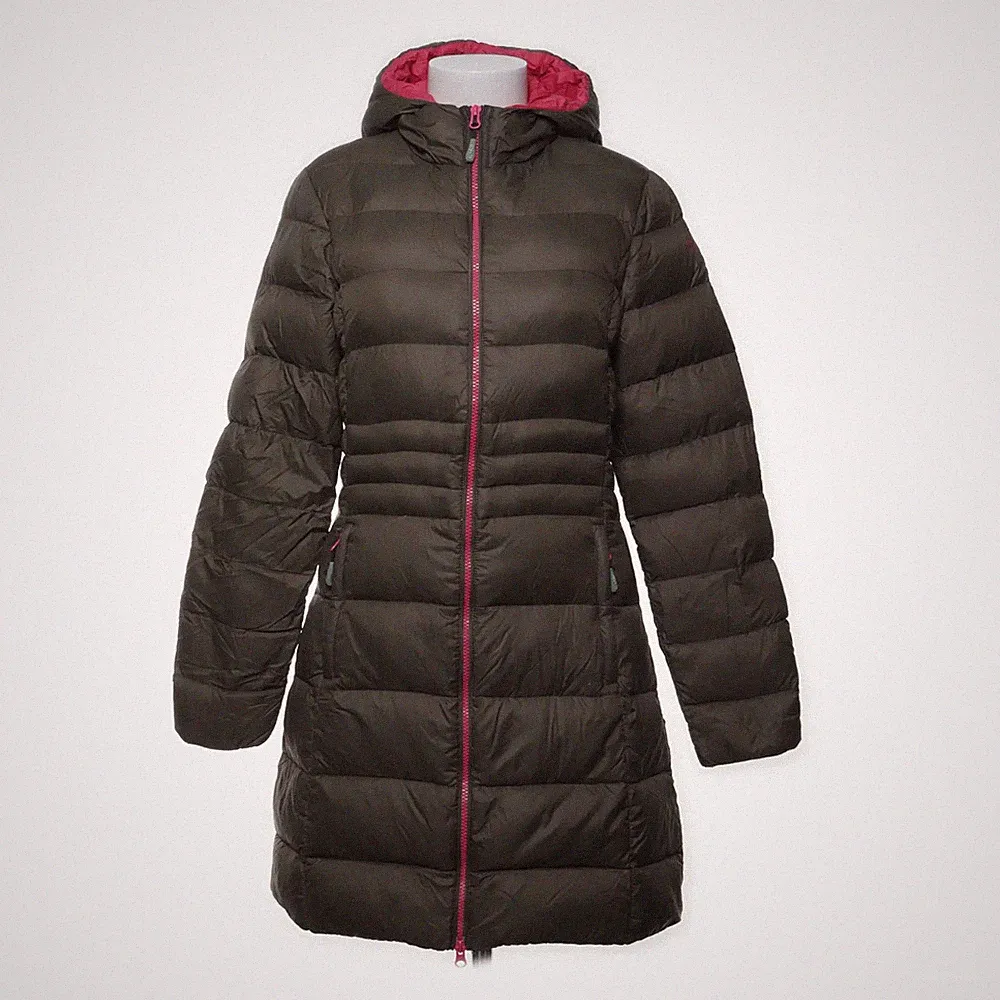 CMP, Daunenmantel, Damen, Größe: XS, Grün/Pink, Daune/Feder #AAB