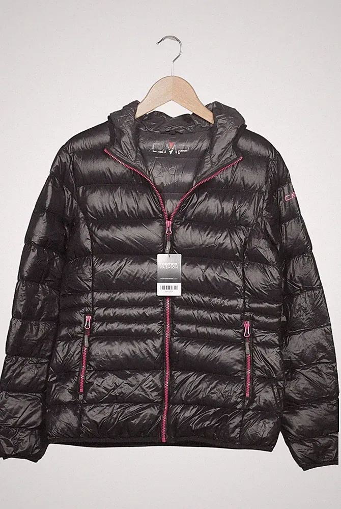CMP Jacke Damen Anorak Jacket Kurzmantel Gr. 40 Daunen Schwarz #q75ywon