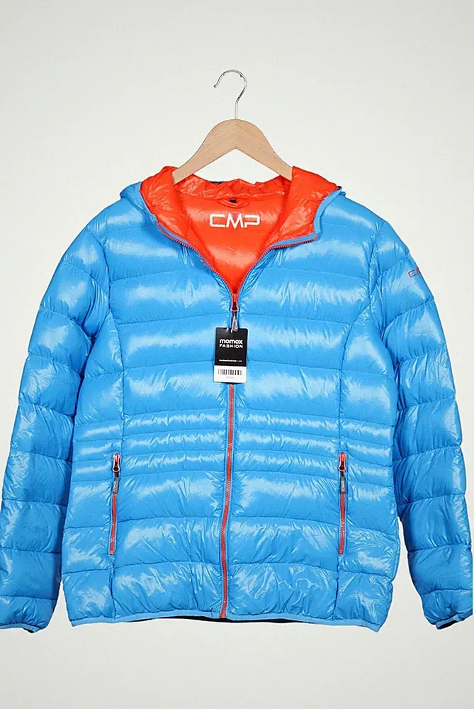 CMP Jacke Damen Anorak Jacket Kurzmantel Gr. 44 Daunen Blau #3zt1zst