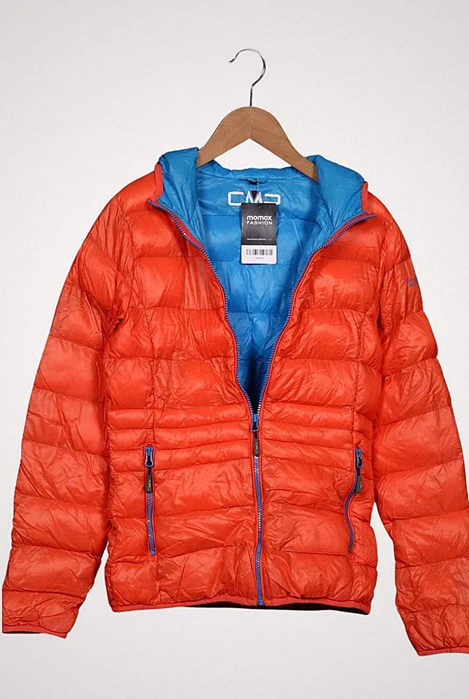 CMP Jacke Damen Anorak Jacket Kurzmantel Gr. EU 36 Daunen Orange #lize3zi