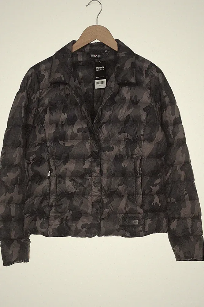 CMP Jacke Damen Anorak Jacket Kurzmantel Gr. EU 40 Daunen Grau #v63ed6u