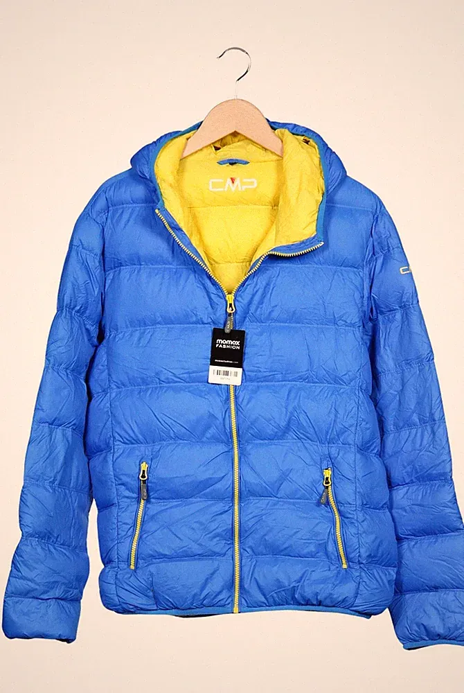 CMP Jacke Herren Anorak Jacket Kurzmantel Gr. EU 52 Daunen Blau #1hlv4mo