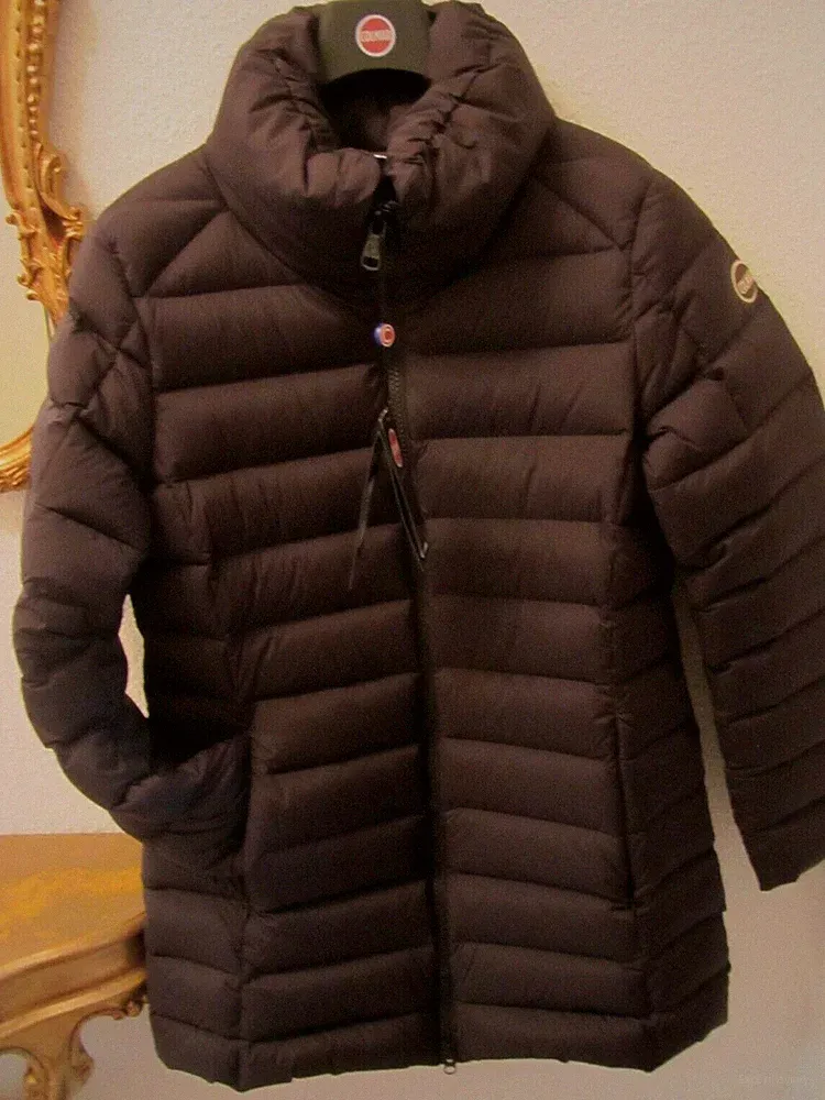 Colmar Daunen Kurzmantel mit modischem Hochkragen Gr. 42 / IT 48 455 € 0757