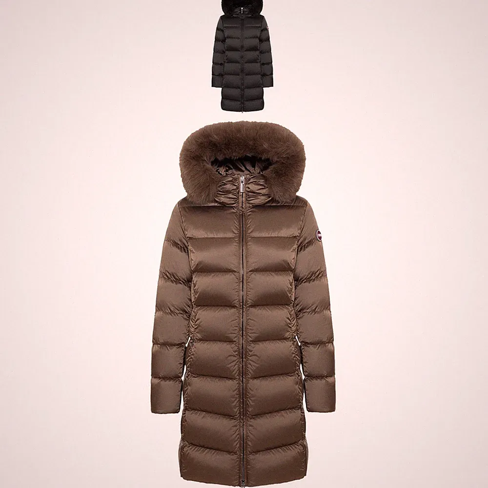 Colmar Daunenmantel Damen Winterjacke Steppjacke Anorak Parka Steppmantel