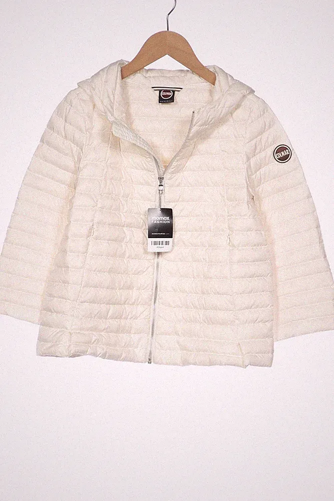 COLMAR Jacke Damen Anorak Jacket Kurzmantel Gr. 40 Daunen Cremeweiß #pcdra50