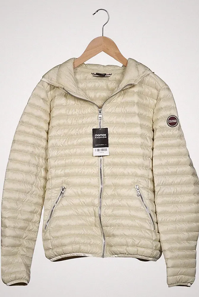 COLMAR Jacke Damen Anorak Jacket Kurzmantel Gr. 42 Daunen Cremeweiß #c79n07p