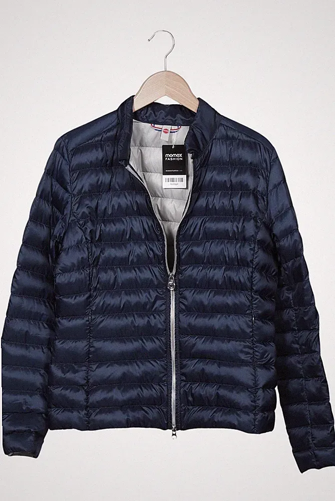 COLMAR Jacke Damen Anorak Jacket Kurzmantel Gr. EU 42 Daunen Marineblau #4c40agd