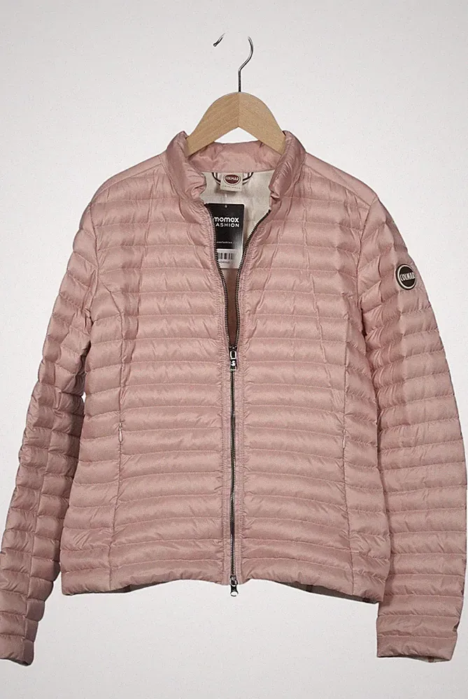 COLMAR Jacke Damen Anorak Jacket Kurzmantel Gr. EU 42 Daunen Pink #ott2y90