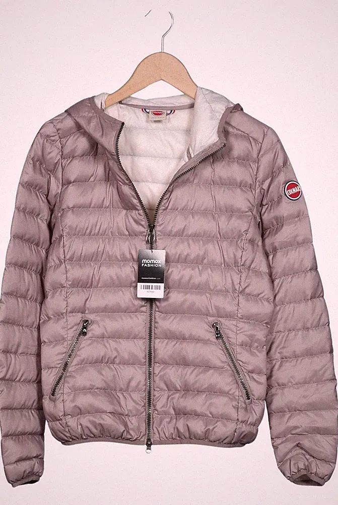 COLMAR Jacke Damen Anorak Jacket Kurzmantel Gr. EU 46 Daunen Grau #007trk4