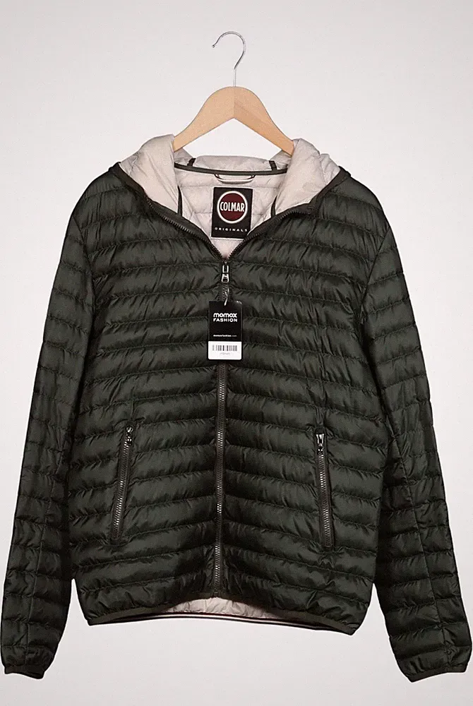 COLMAR Jacke Herren Anorak Jacket Kurzmantel Gr. EU 52 Daunen Grün #v6tm36u