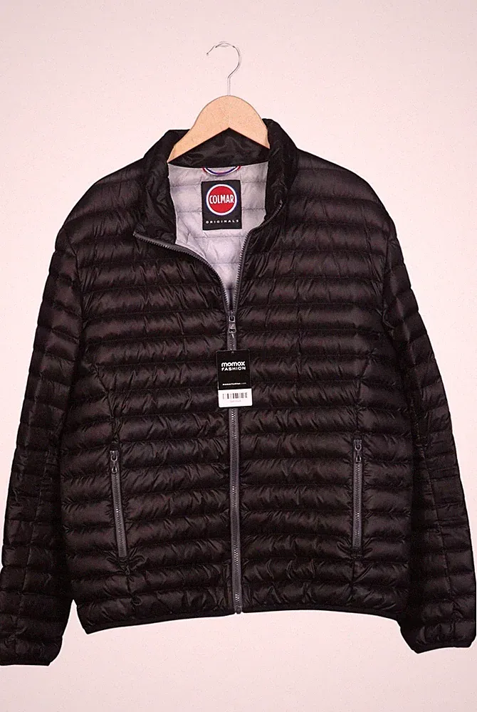COLMAR Jacke Herren Anorak Jacket Kurzmantel Gr. EU 54 Daunen Schwarz #bwhtzw4