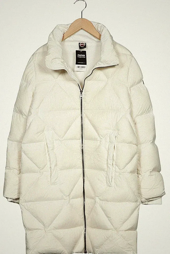 COLMAR Mantel Damen Jacke Parka Gr. EU 36 Daunen Cremeweiß #jzavobe