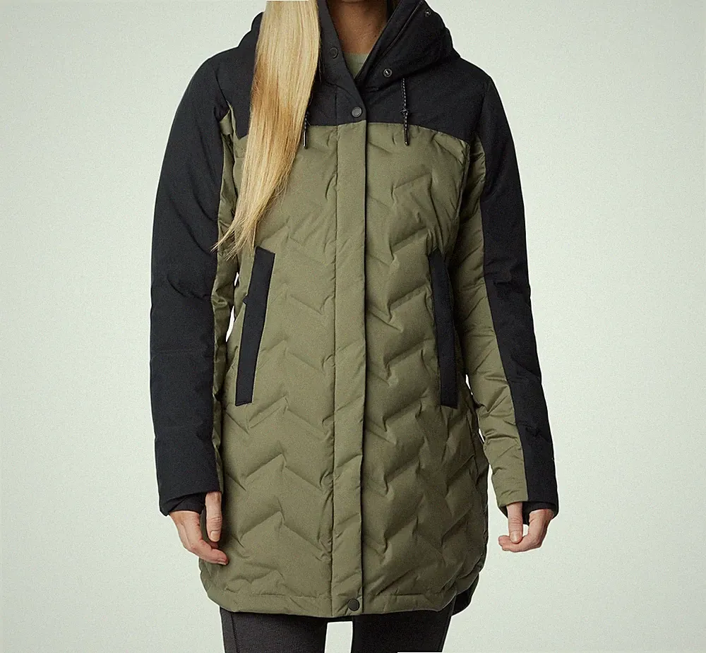 Columbia Parka Daunenmantel Damen Mountain Croo III Mid Down L 40 Winterjacke