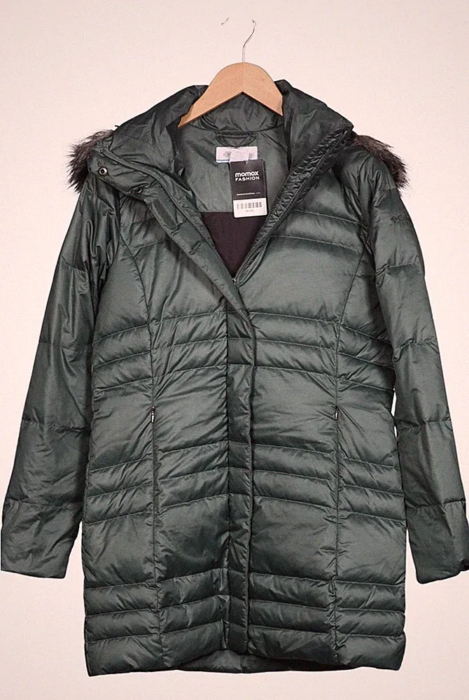 Columbia Sportswear Company Mantel Damen Jacke Parka Gr. M Daunen Grün #21muquh