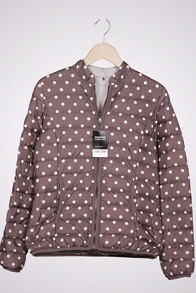 Comma Jacke Damen Anorak Jacket Kurzmantel Gr. EU 34 Daunen Braun #eusnblu