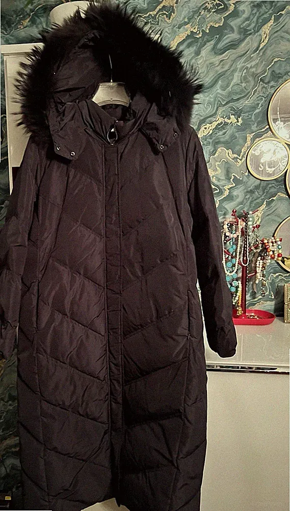 ConceptK Mantel Daunen Puffer Blau Gr.44 XL UVP359,00 Top!!!