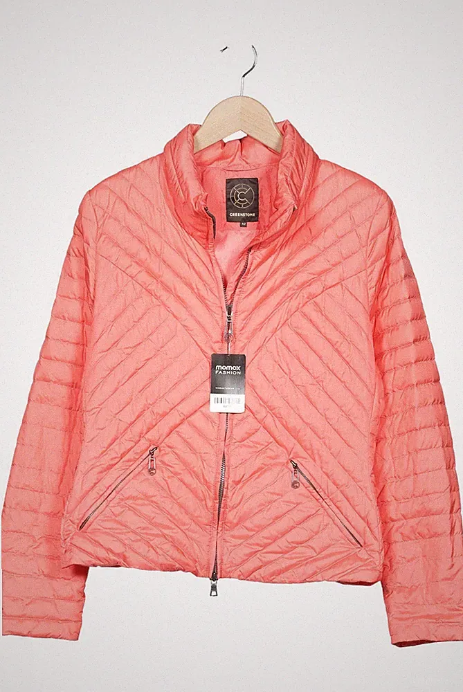 Creenstone Jacke Damen Anorak Jacket Kurzmantel Gr. EU 42 Daunen Pink #8qihrll
