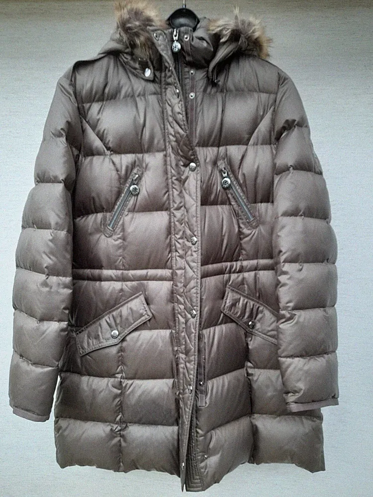 Damen Daunen Parka Gr. 46 von Gil Bret, in braun, FRÜHLINGS-ANGEBOT