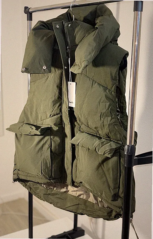 damen daunenjacke ärmellos
