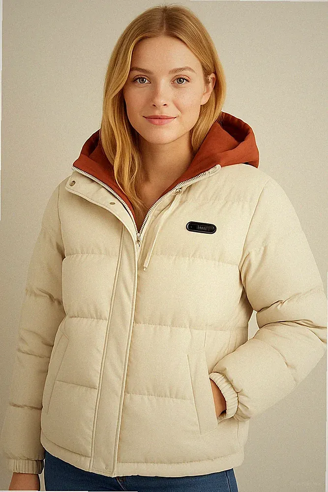 DAMEN DAUNENJACKE GR. M