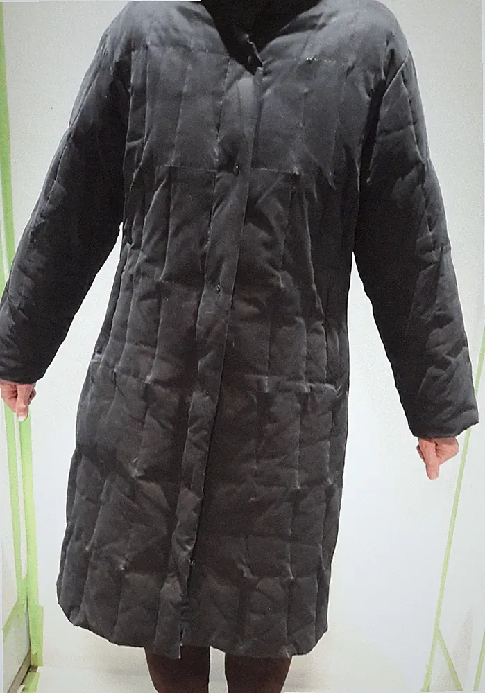 Damen Daunenmantel schwarz, 38, gebraucht, angenehm warm, € 25,00
