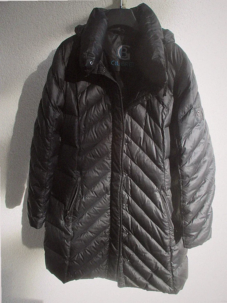 Damen Daunenmantel Wintermantel Gil Bret schwarz Gr. 44