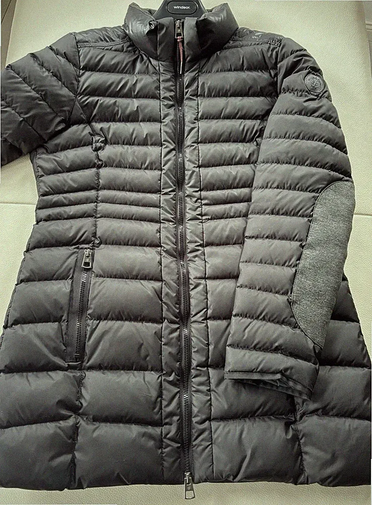 Damen Jacke Mantel Gr. 40 Schwarz 100 % Daune Marc O Polo Top Zustand