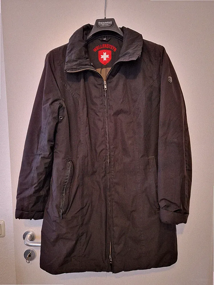 Damen Jacke Mantel Winterjacke Wellensteyn Paris Gr. M Schwarz Zustand Gut