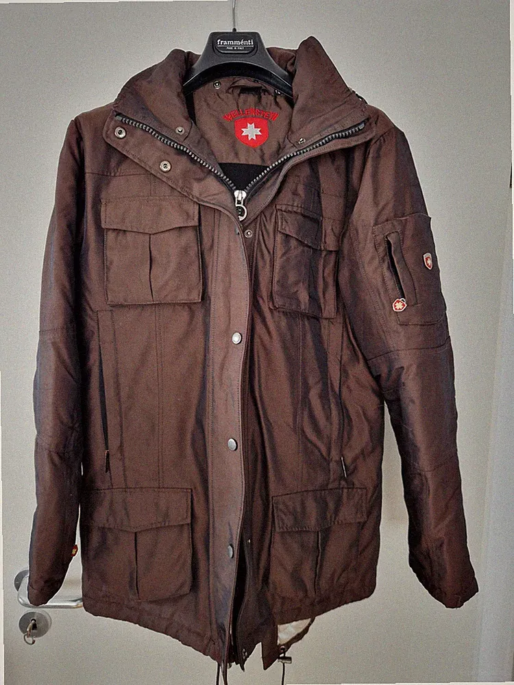 Damen Jacke Mantel Winterjacke Wellensteyn Schneezauber Gr. M Braun Zustand Gut