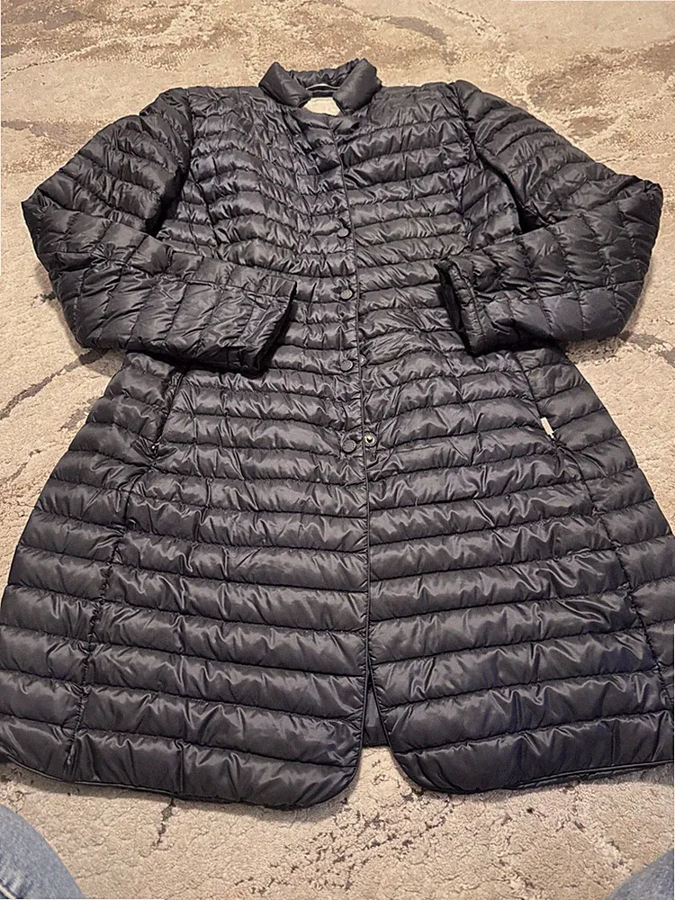 Damen Jan Mayen Daunen Mantel Leicht und Sehr Warm Gr. 44 Top Zustand