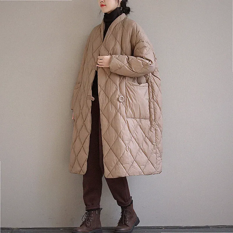 Damen Pufferjacke Mantel Freizeit Gesteppt Gefüttert Parka Winter Oberbekleidung