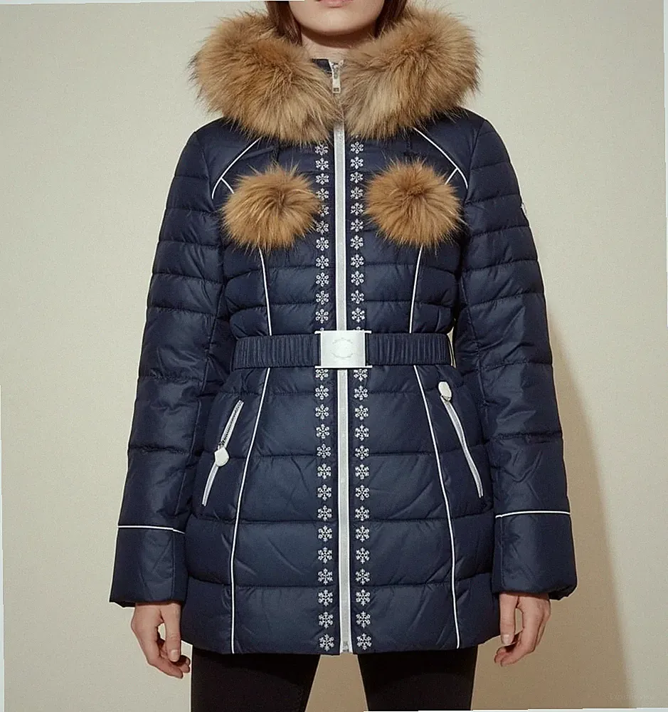 daunenmantel damen warm